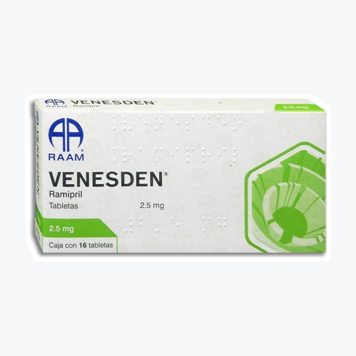 VENESDEN 16 TAB 2.50 MG
