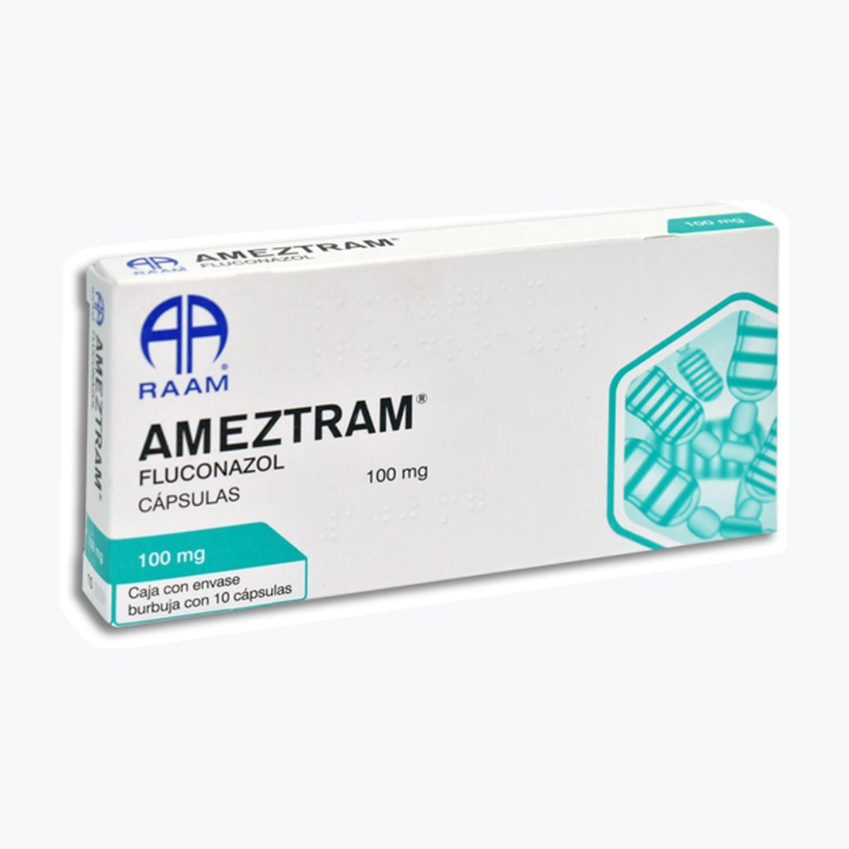 AMEZTRAM 10 CAPS 100 MG