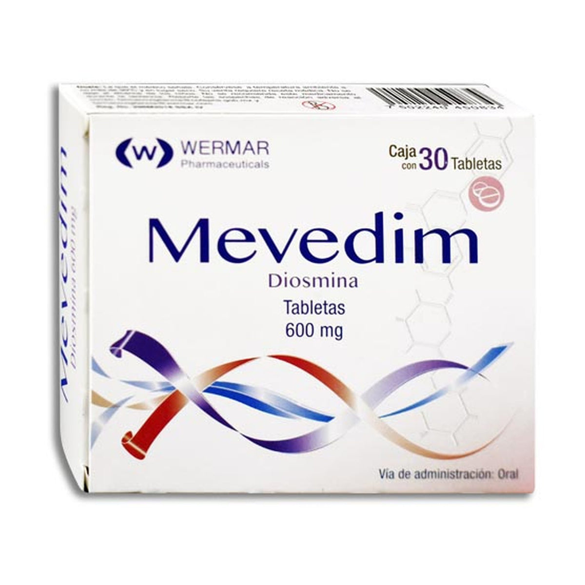 MEVEDIM 30 TAB 600 MG