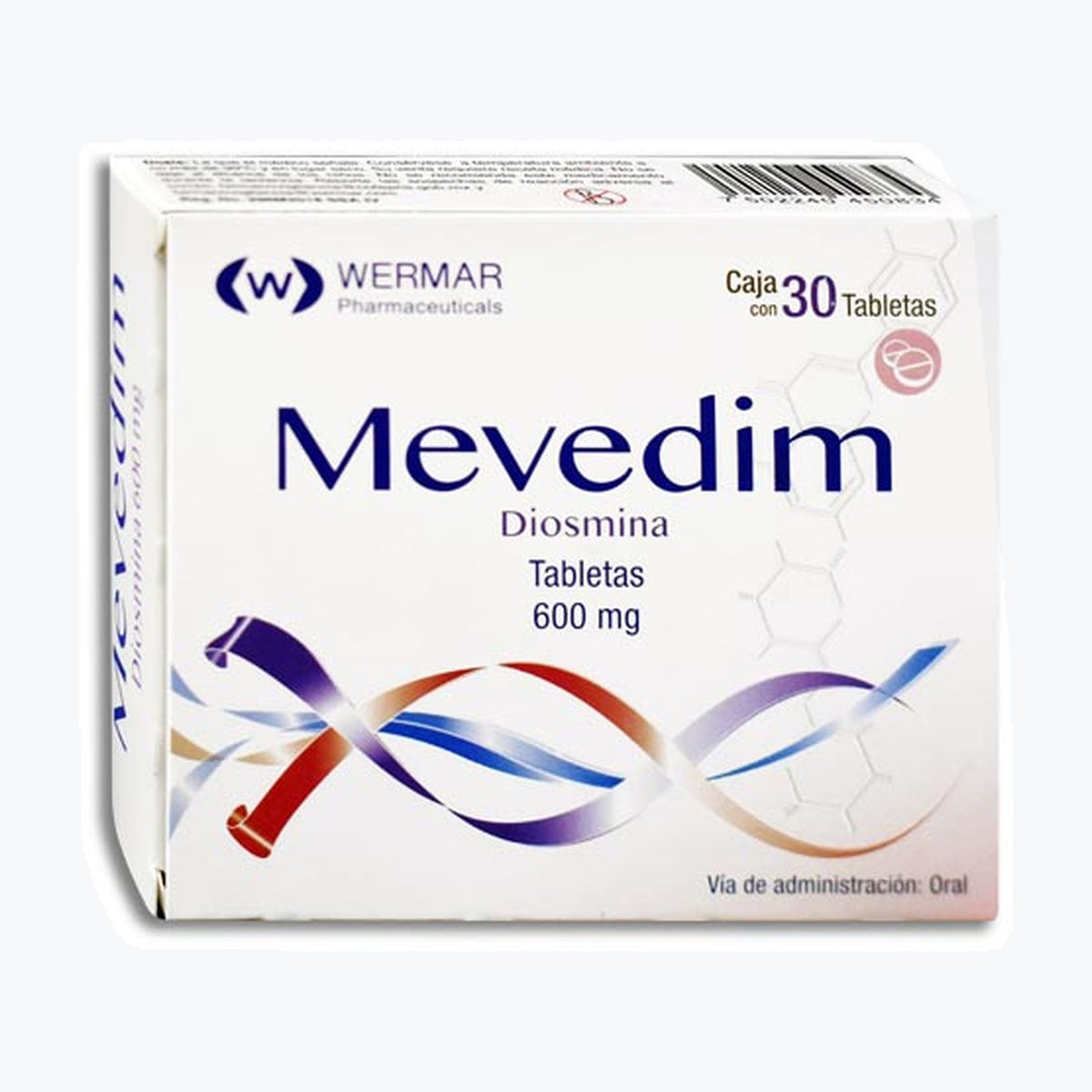 MEVEDIM 30 TAB 600 MG