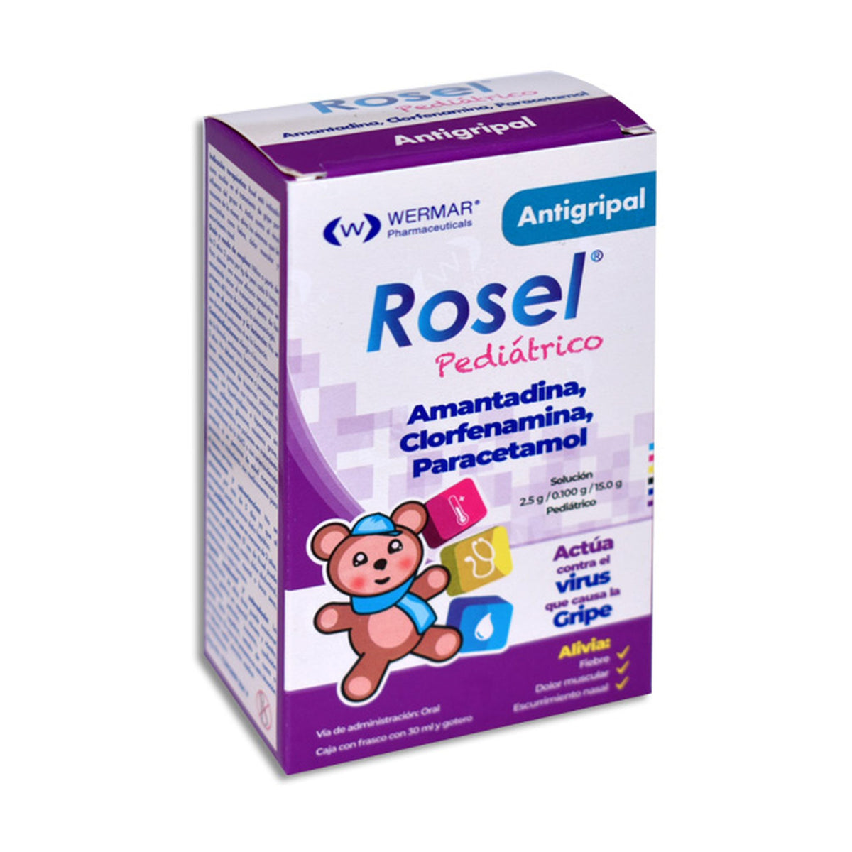 ROSEL PED 1 SOL 2.5/10/15G 30ML