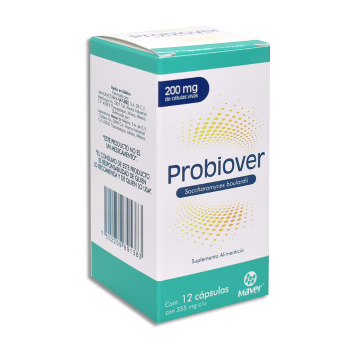 PROBIOVER 12 CAPS 355 MG