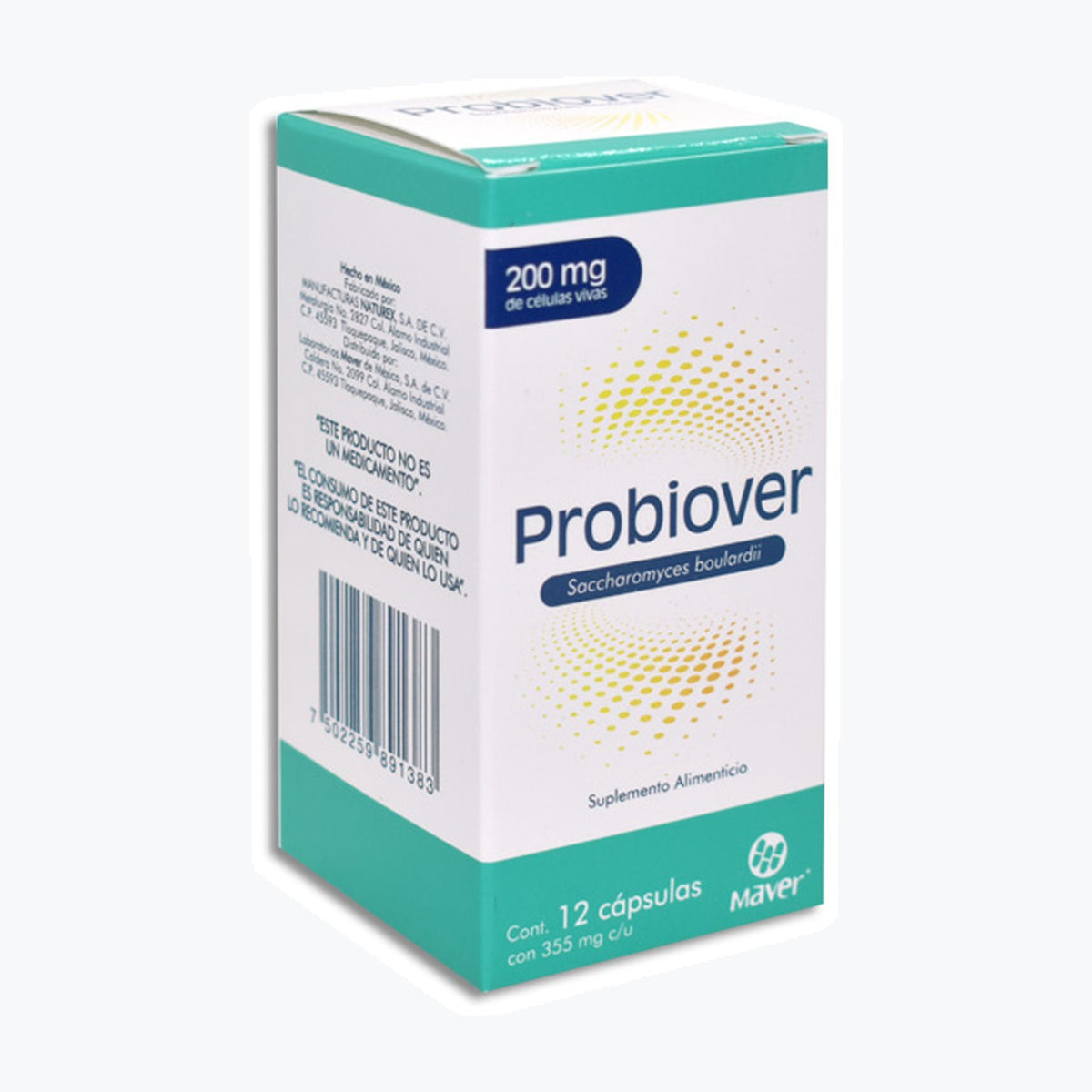 PROBIOVER 12 CAPS 355 MG