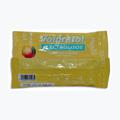Voldratol Electrolitos Sabor Mango Stick 28.48 gr  Solfran