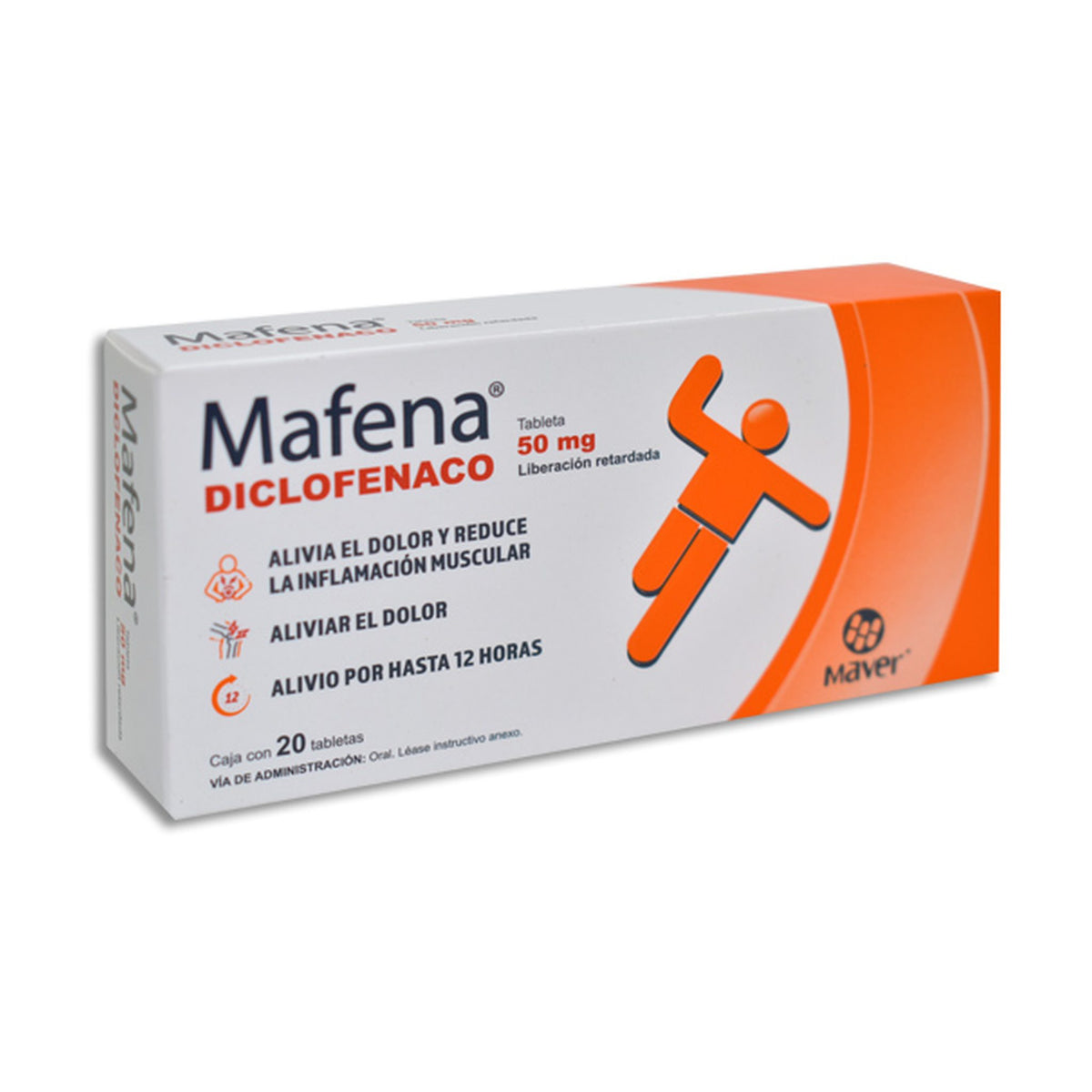 MAFENA 20 GRAG 50 MG