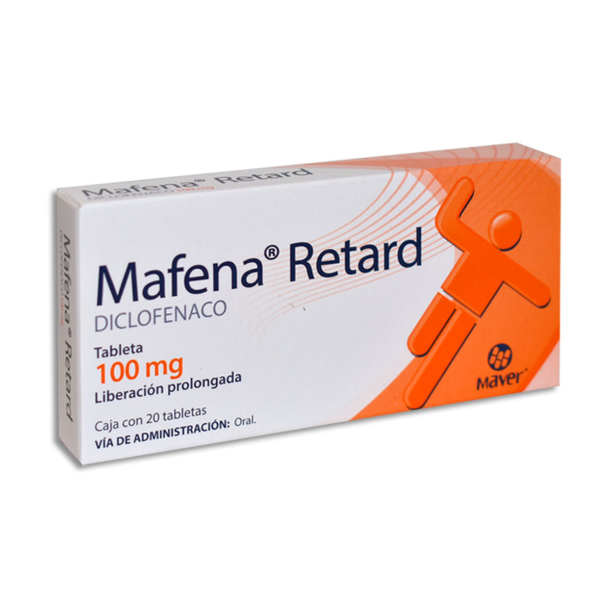 MAFENA RETARD 20 TAB 100 MG