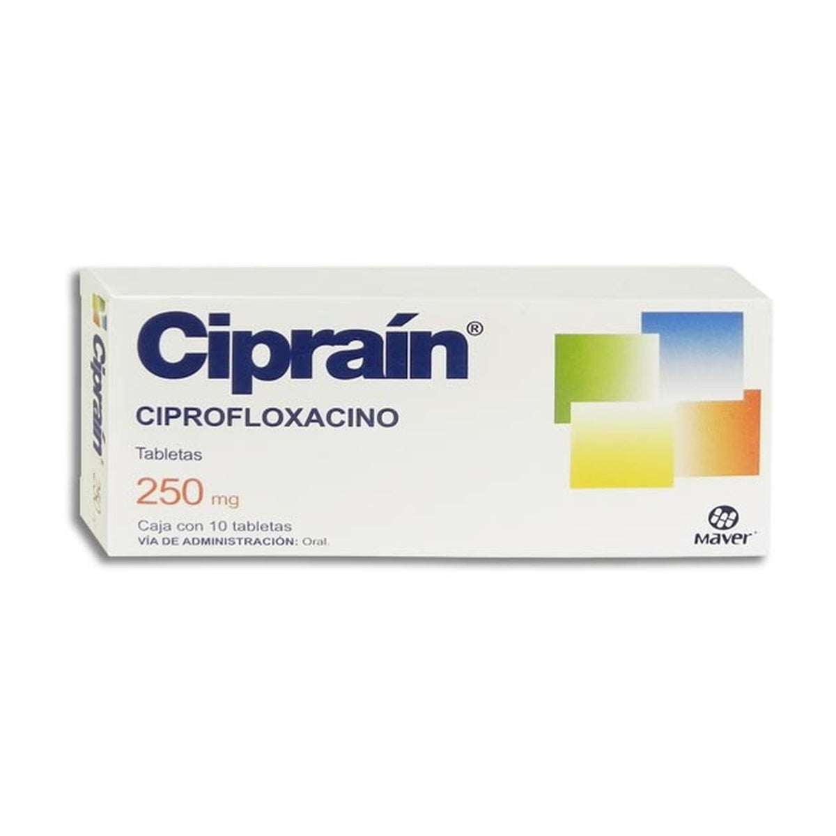 CIPRAIN 10 TAB 250 MG