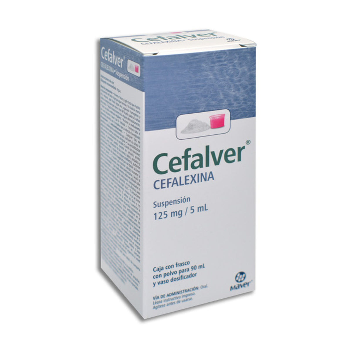 CEFALVER 1 SUSP 125MG/5/90 ML
