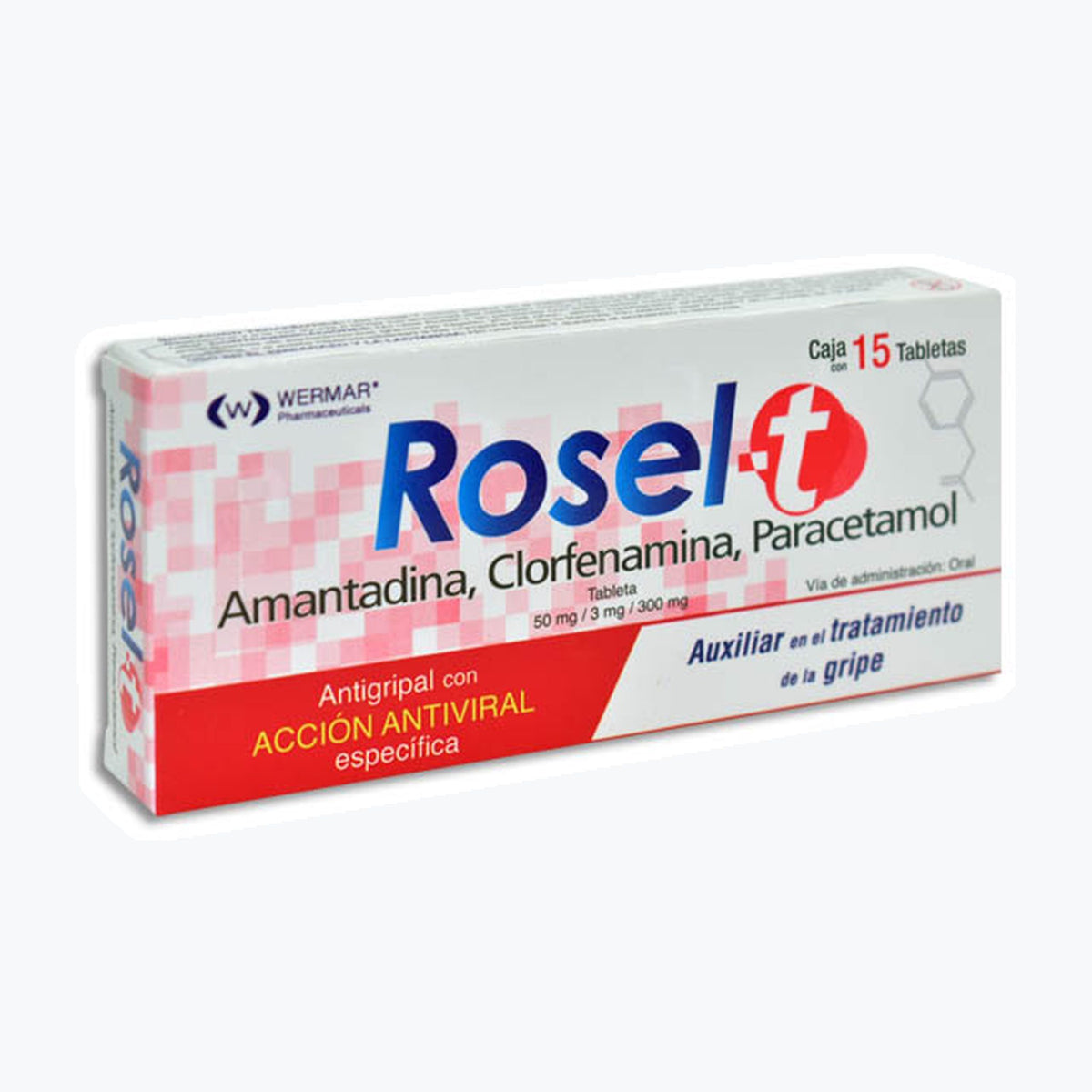 ROSEL T 15 TAB 300/50/3 MG