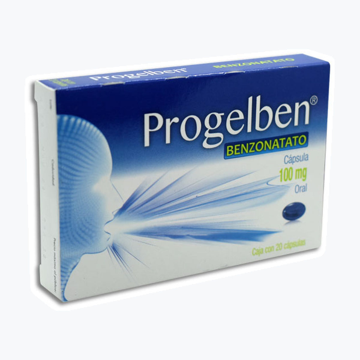 PROGELBEN 20 CAPS 100 MG