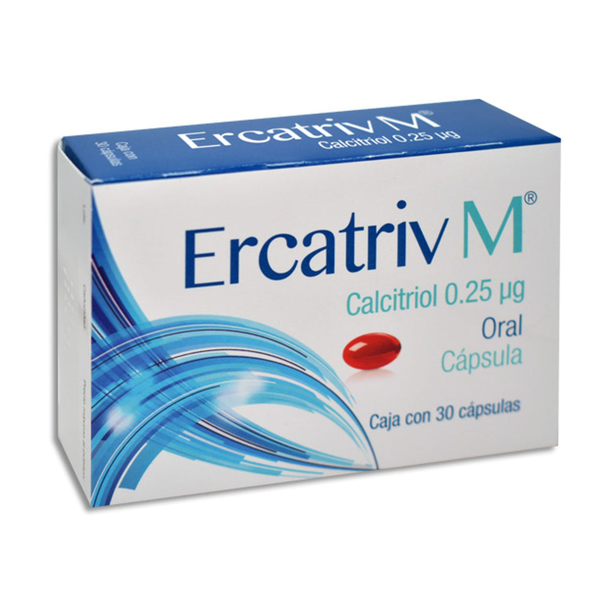 ERCATRIV M CALCITRIOL 30  CAPS 0.25 MCG