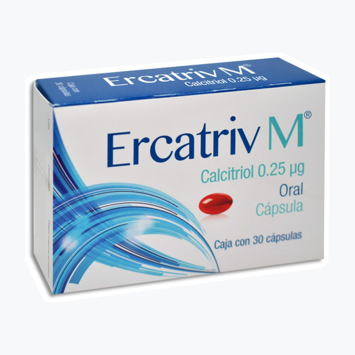 ERCATRIV M CALCITRIOL 30  CAPS 0.25 MCG