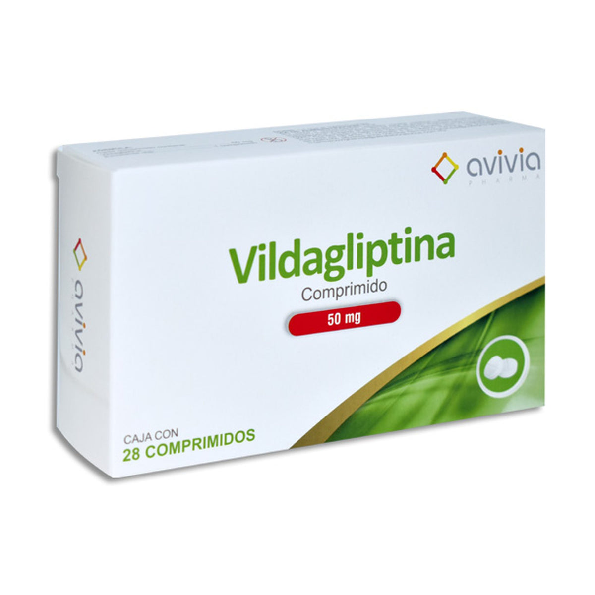 VILDAGLIPTINA 28 COMP 50 MG
