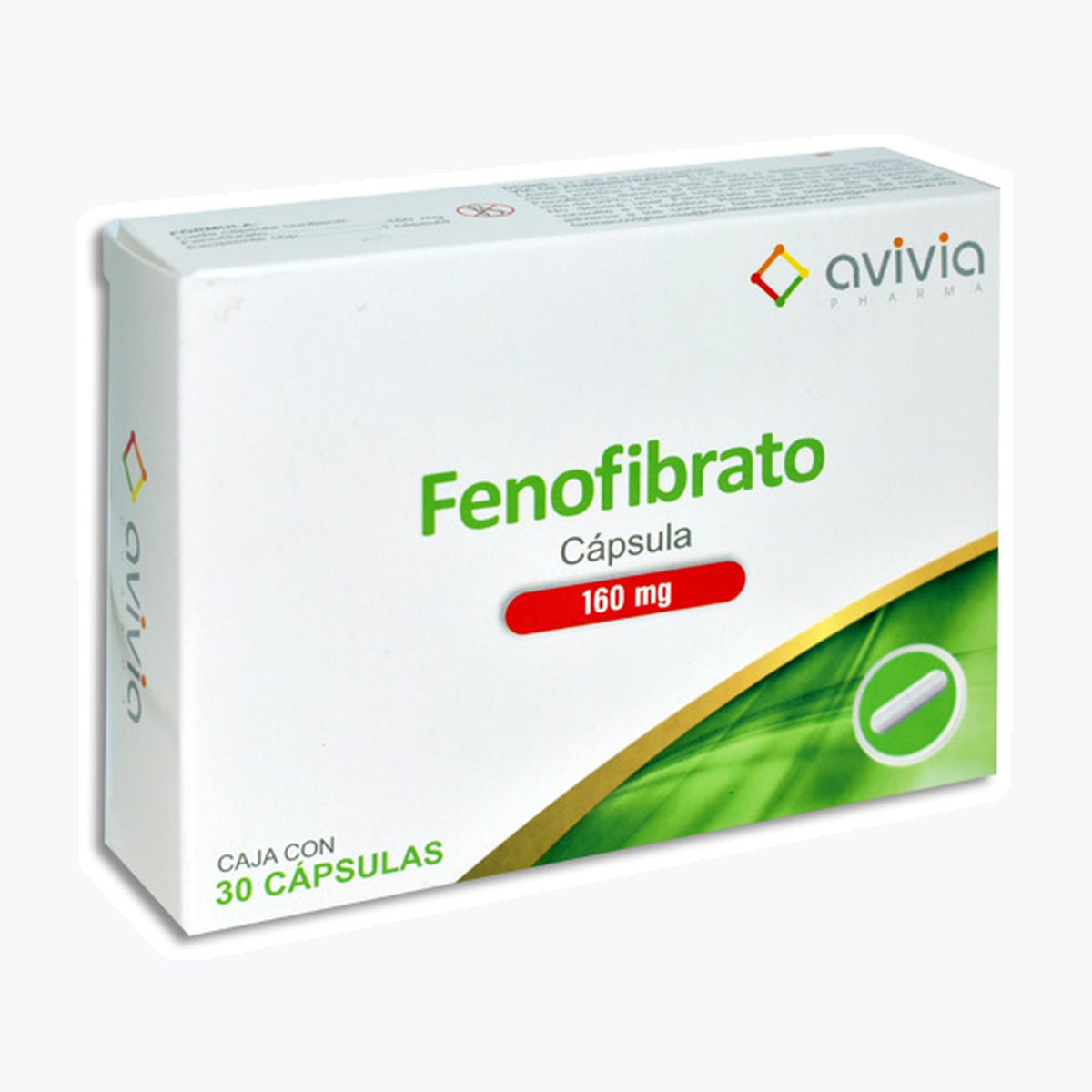 FENOFIBRATO 30 CAPS 160 MG
