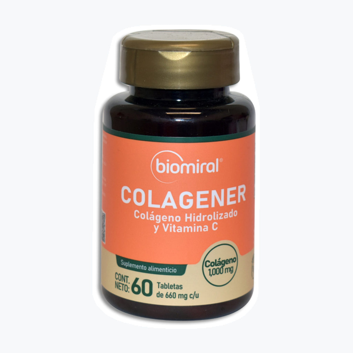 COLAGENER 60 TAB 1000/20 MG