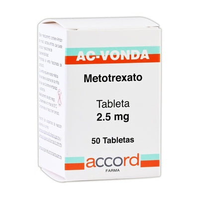 AC-VONDA 2.5mg frasco C50 Tab (Metrotexato)
