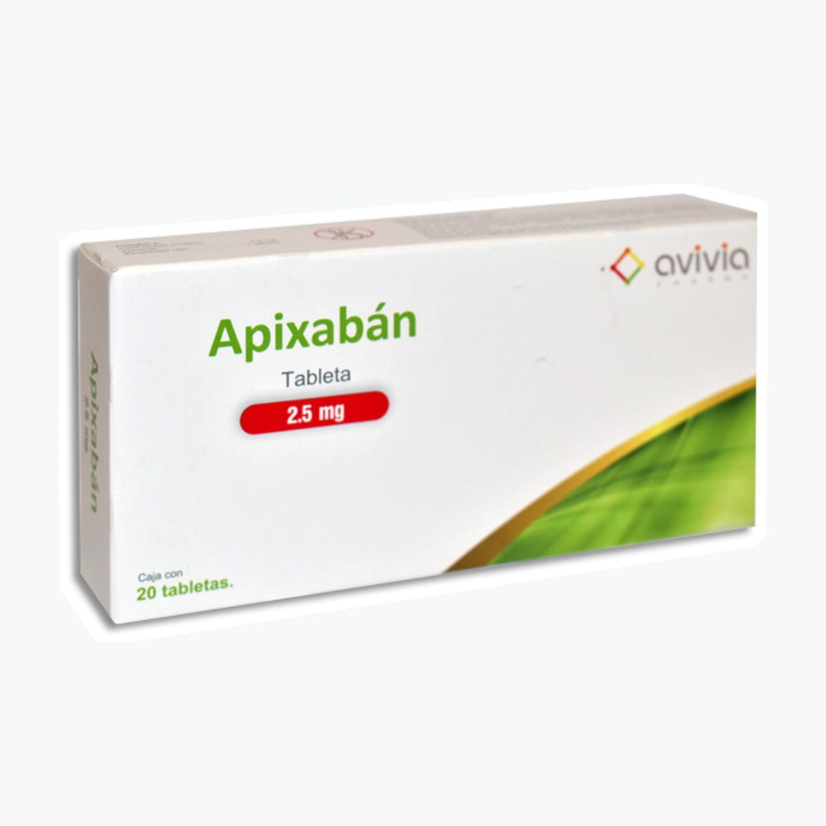 APIXABAN 20 TAB 2.5 MG