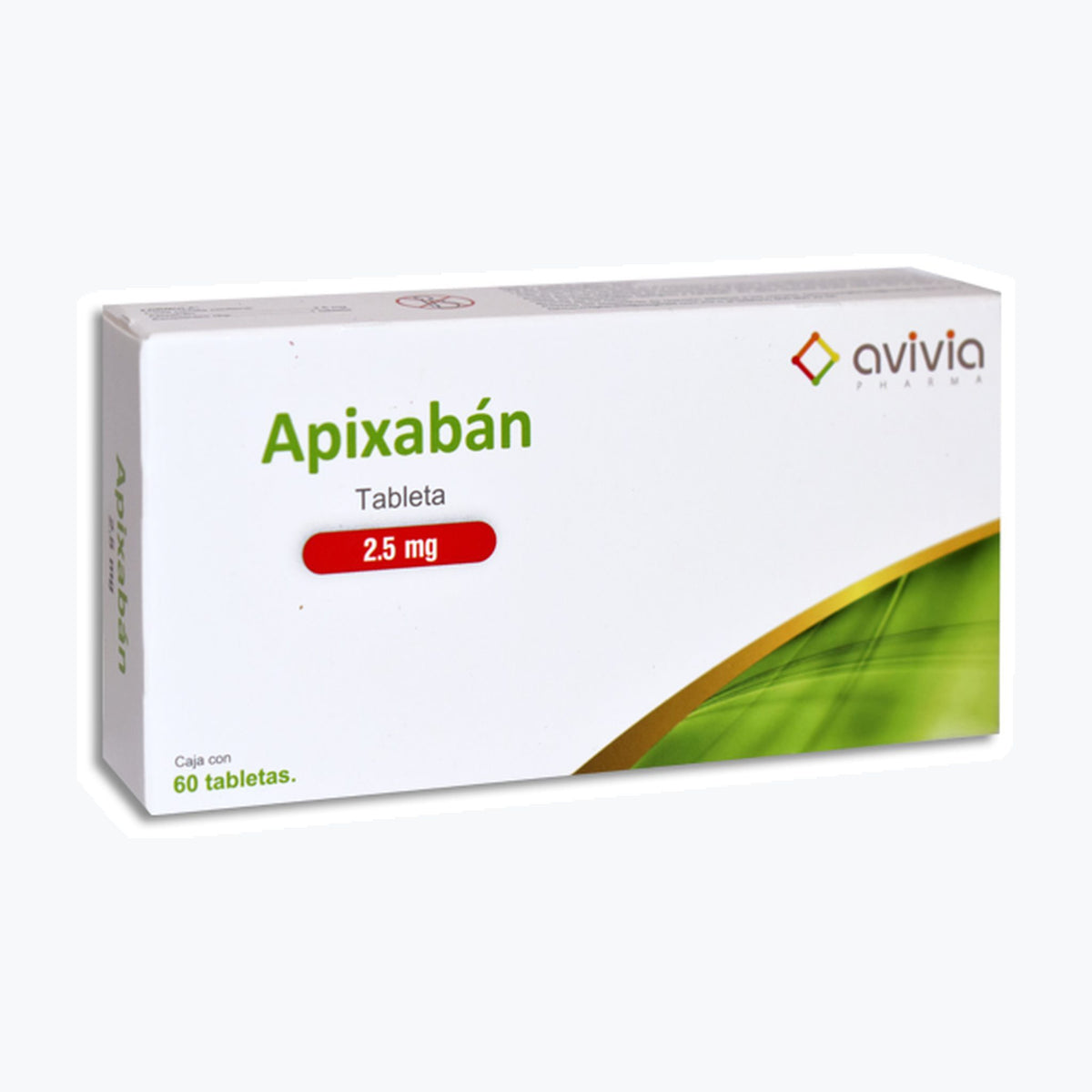 APIXABAN 60 TAB 2.5 MG