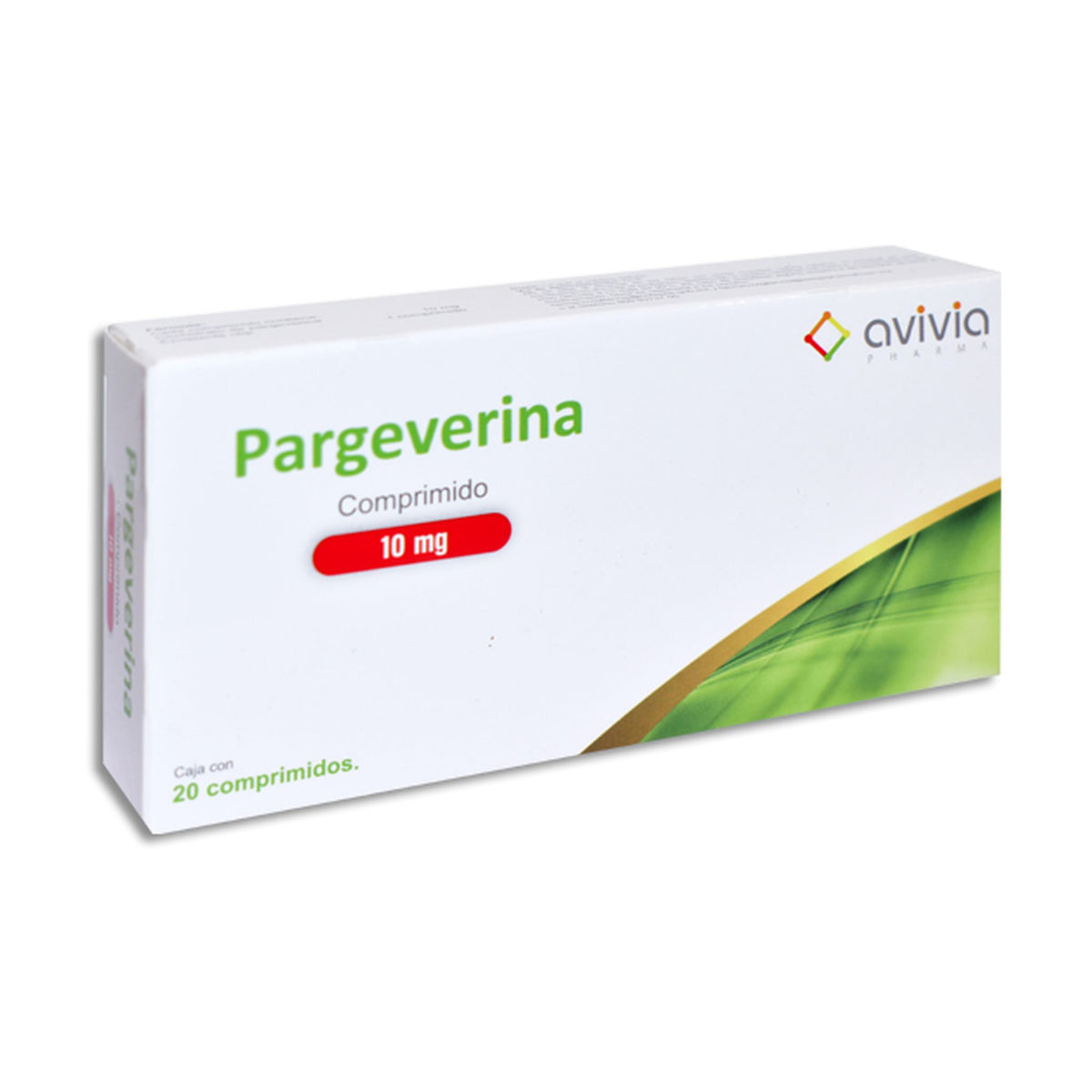 PARGEVERINA  20 COMP 10 MG