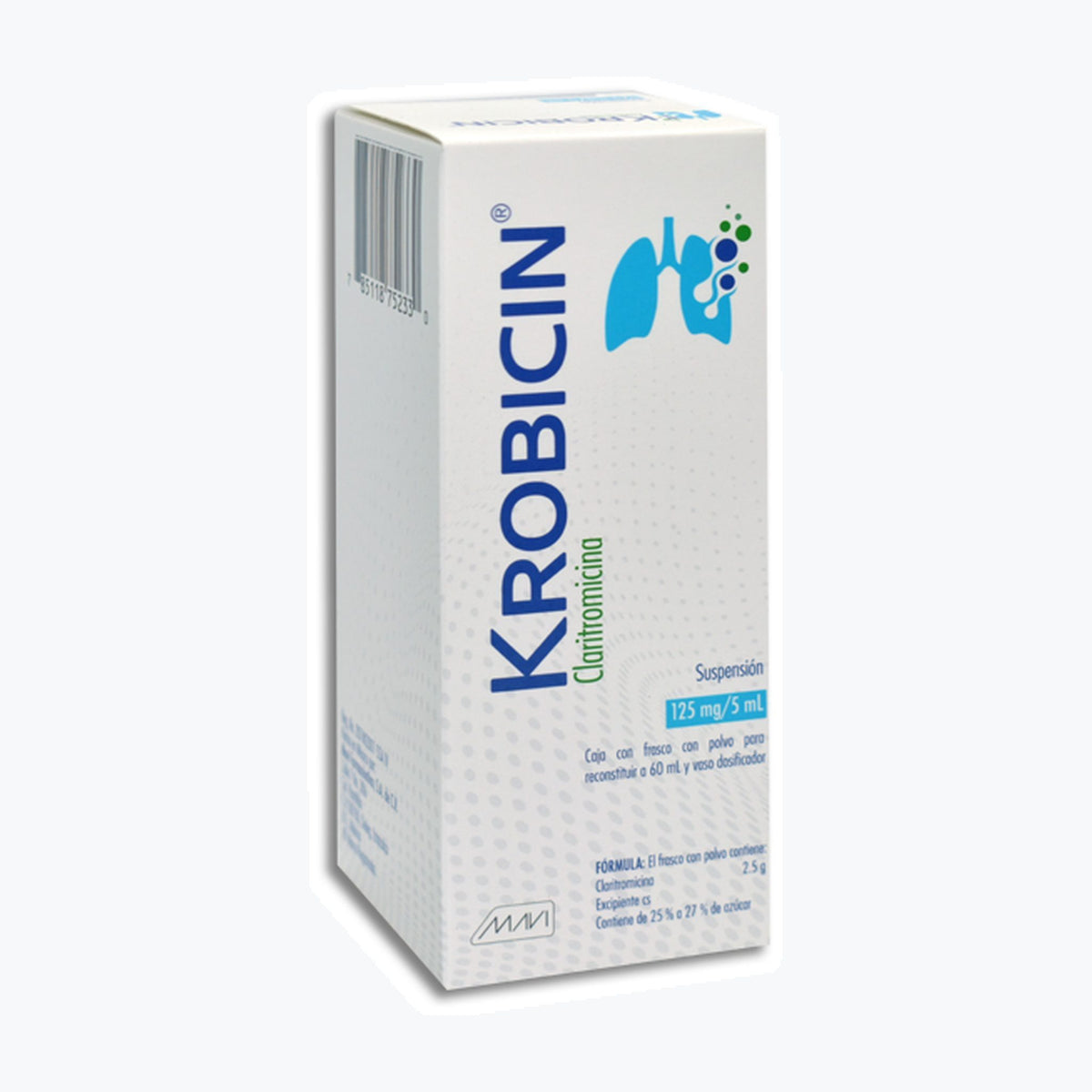 KROBICIN 1 SUSP 125MG/5/60 ML