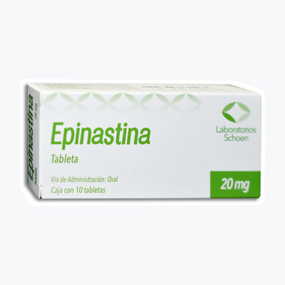 EPINASTINA 10 TAB 20 MG
